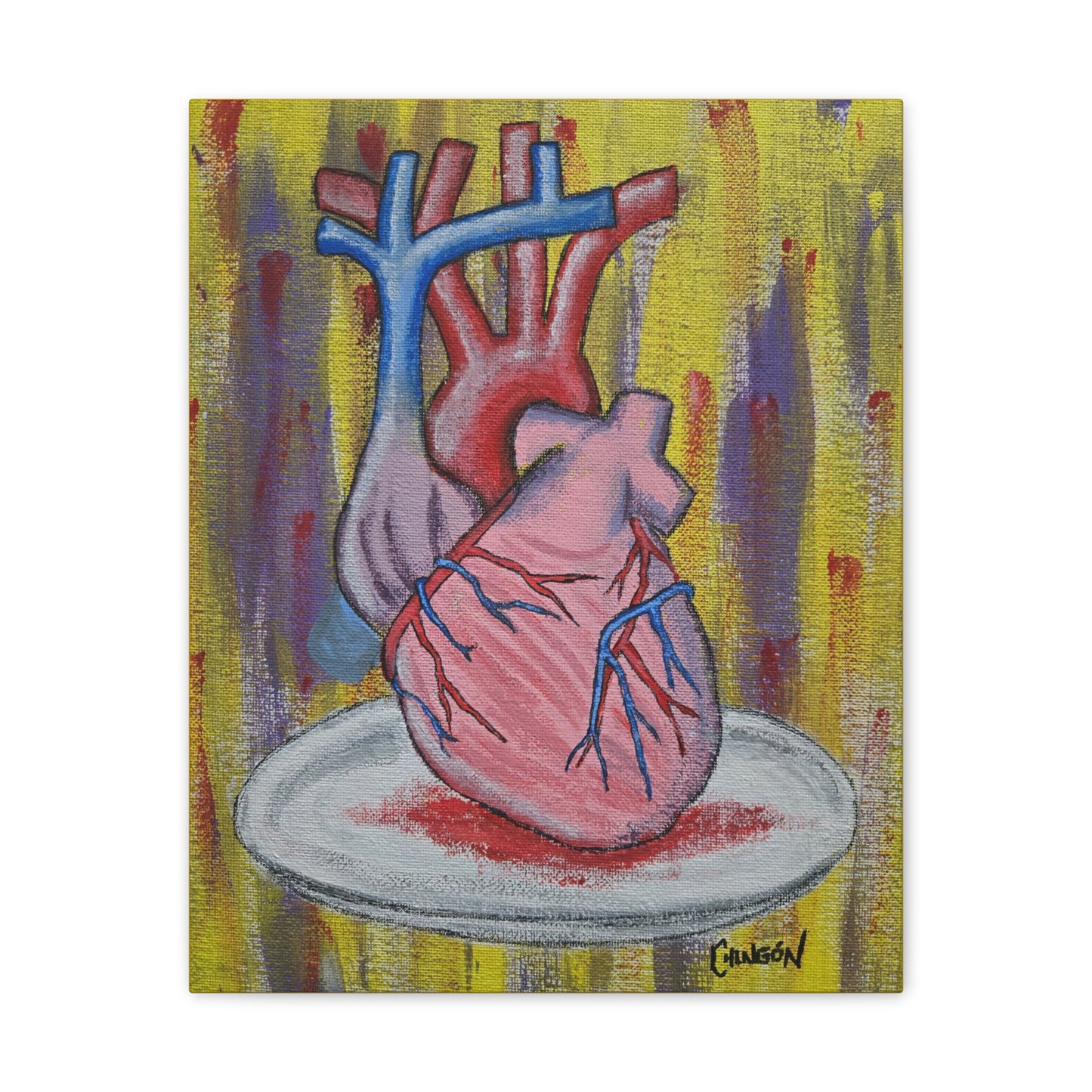 Eat Your Heart Out Canvas