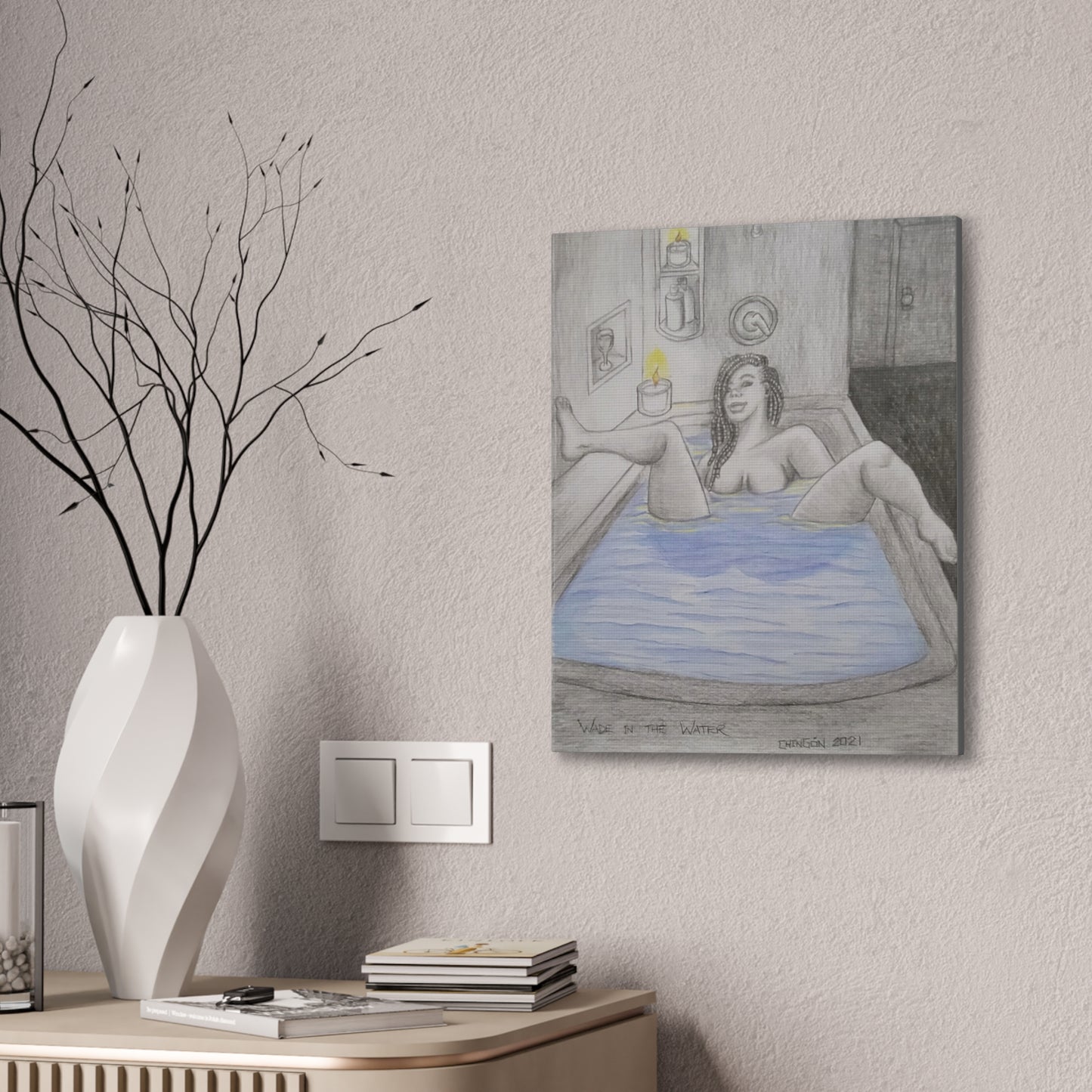 Wade in the Water Canvas