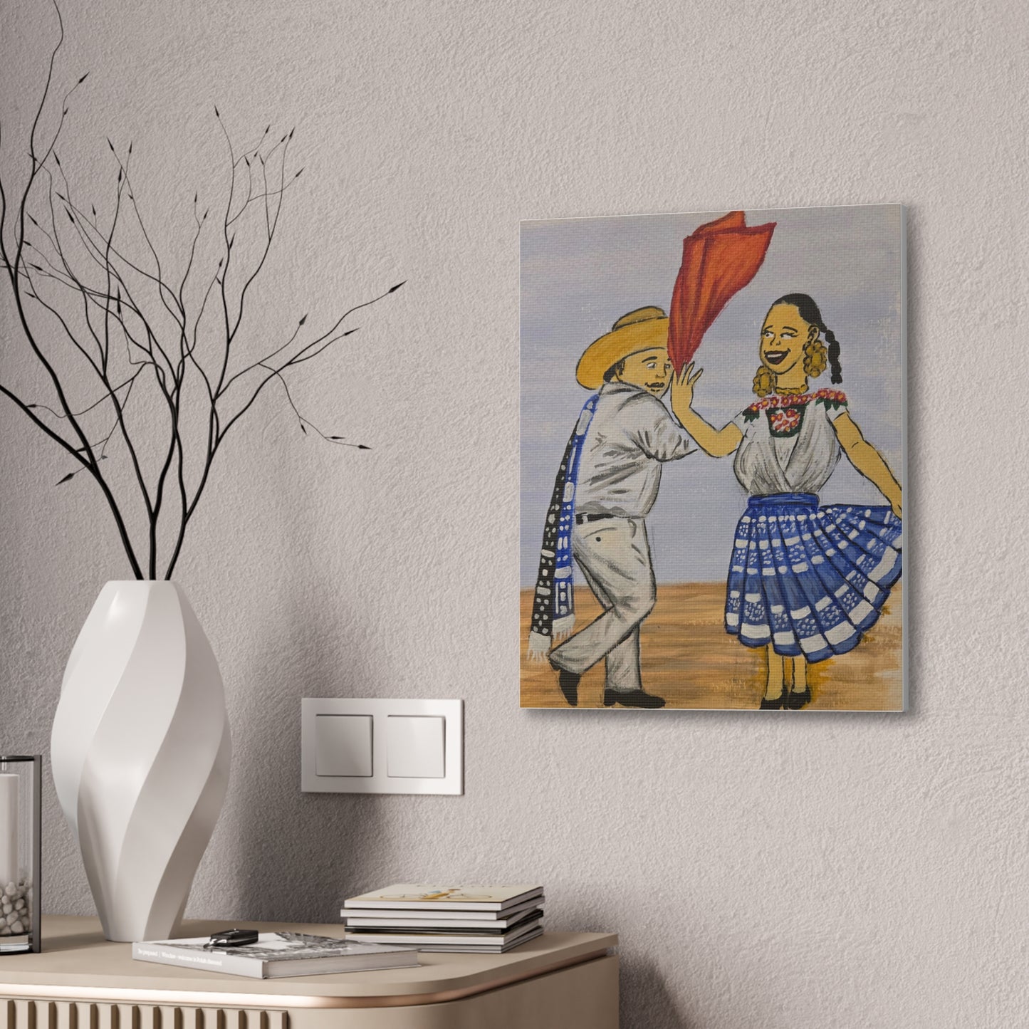 Baile Oaxaqueña Canvas