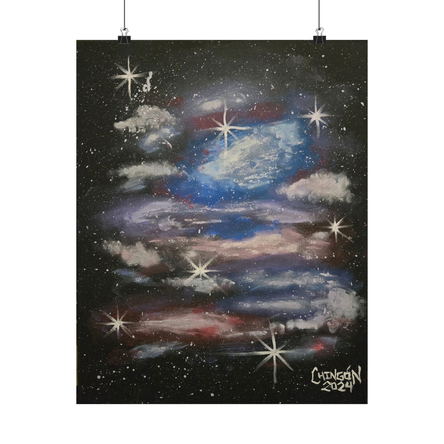 Galaxy Wall Art Poster