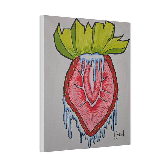 Juicy Strawberry Canvas