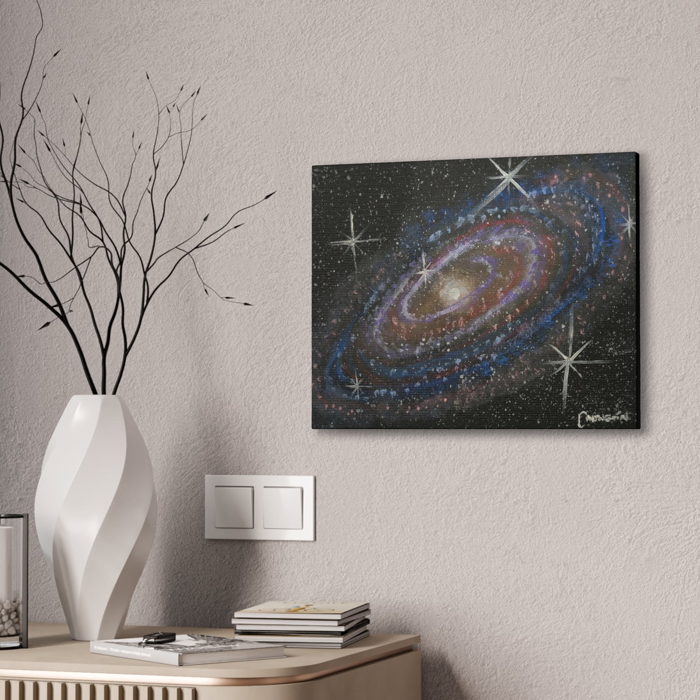 Milky Way Galaxy 16x20 Canvas