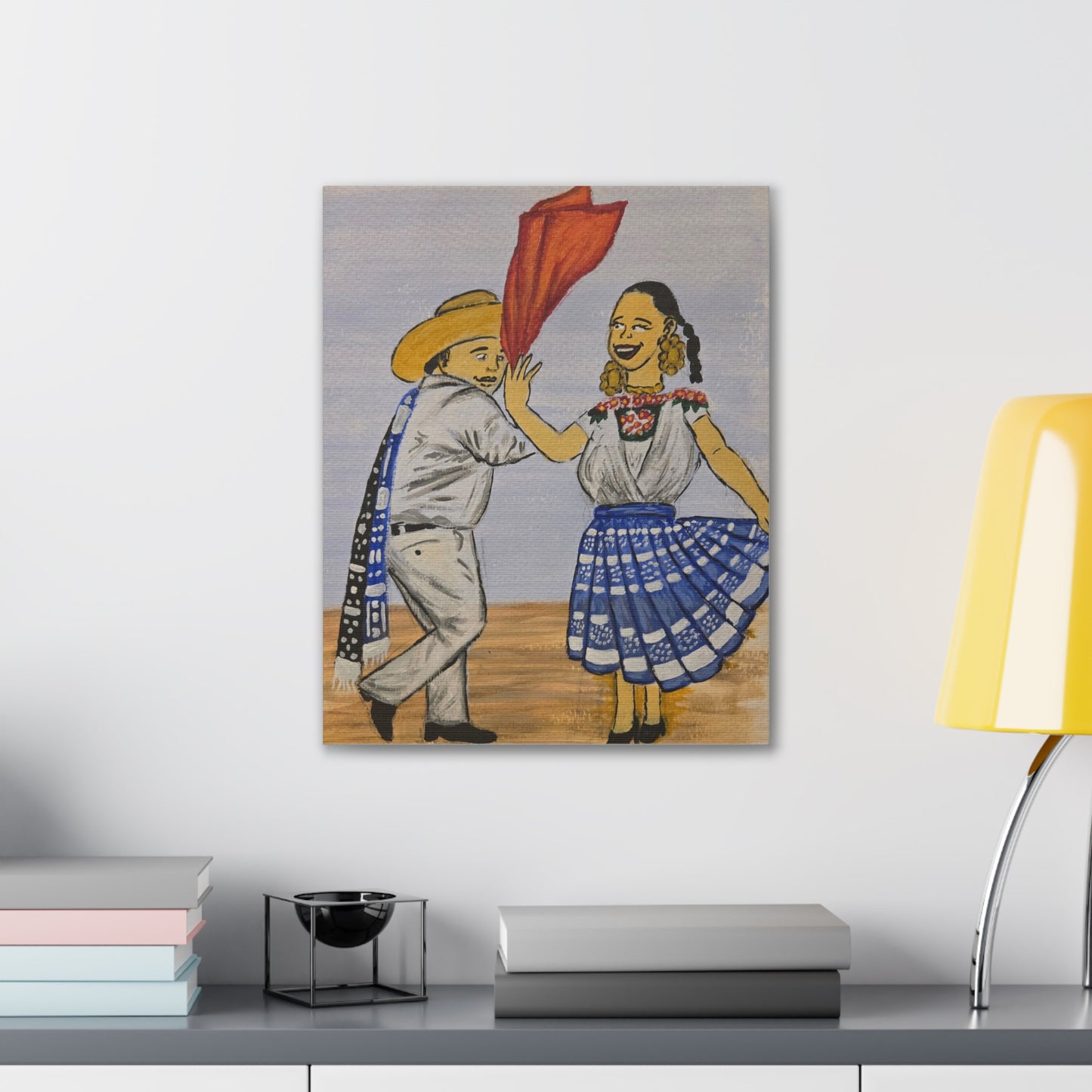 Baile Oaxaqueña Canvas