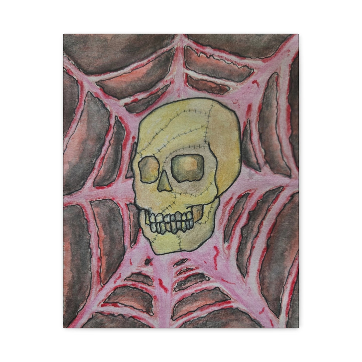 Gothic Skull Canvas